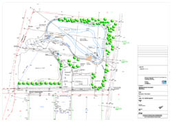 Plan Badeteich Hirschbach