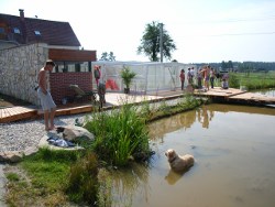 Einweihungsfest Privatgarten Hranice